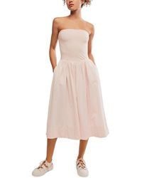 Free People - Onda Tube Midi Dress - Lyst