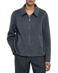 Sandro - Double Face Jacket - Lyst