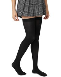 Hue - Opaque Over The Knee Socks - Lyst