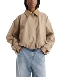 Rohe - Suede Collar Blouson Jacket - Lyst