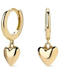 Ana Luisa - Solid Mini Heart Drop Earrings - Lyst