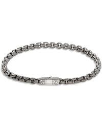 John Hardy - Sterling With Rhodium Classic Chain Bracelet - Lyst