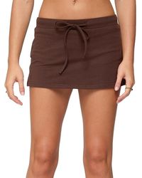 Edikted - Bayside Slitted Micro Skort - Lyst