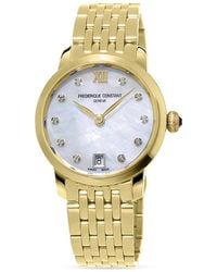 Frederique Constant - Slimline Watch, 30Mm - Lyst