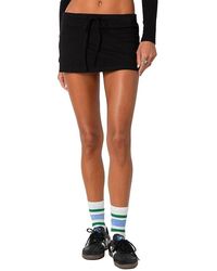 Edikted - Bayside Slitted Micro Skort - Lyst