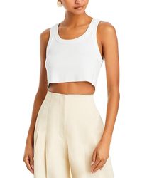 A.L.C. - A. L.C. Halsey Cotton Tank Top - Lyst