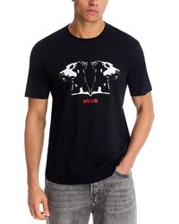 HUGO - Dobero Graphic Tee - Lyst