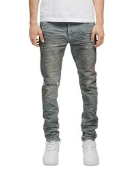 Purple Brand Denim Skinny Jeans Black 