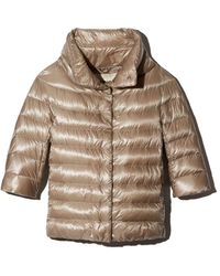 Herno Aminta Funnel Neck Down Coat - Multicolour