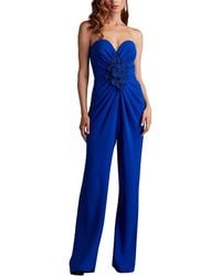 Tadashi Shoji - Sirota Center-front Ruffle Jumpsuit - Lyst