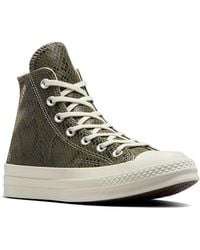 Converse - Chuck 70 Hi Snake Print Sneakers - Lyst