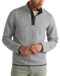 Marine Layer - Quilted Reversible Henley - Lyst
