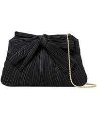 Loeffler Randall - Rayne Small Pleated Bow Frame Clutch - Lyst