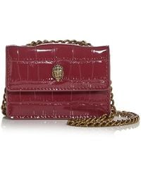 Kurt Geiger - Micro Kensington Embossed Crossbody Bag - Lyst