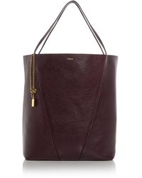 Chloé - Spin Large Leather Tote - Lyst