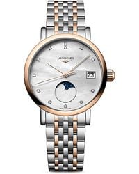 Longines - Elegant Moonphase Watch, 30Mm - Lyst