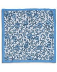 Thomas Pink - Linen Floral Pocket Square - Lyst