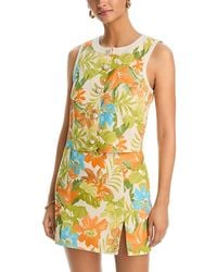 Aqua - Lily Vest - Lyst