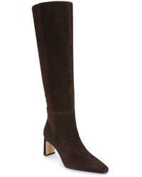 Sam Edelman - Sylvia Wide Calf Pointed Toe High Heel Boots - Lyst