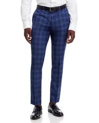 HUGO - Hesten Plaid Extra Slim Fit Suit Pants - Lyst