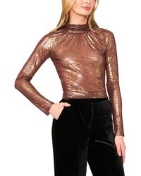 Ted Baker - Sofina Ruched Turtleneck Top - Lyst
