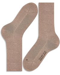 FALKE - Sensitive London Cotton Blend Solid Socks - Lyst