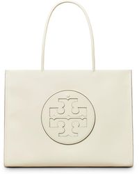 Tory Burch Audrey Straw Large Tote in Natural | Lyst