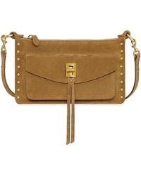 Rebecca Minkoff - Darren Mini Top Zip Leather Crossbody - Lyst