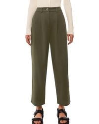 Whistles - Bethany Barrel Leg Pants - Lyst