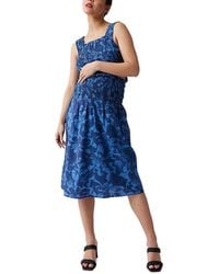 Ingrid & Isabel - Maternity Poplin Floral Top & Skirt Set - Lyst