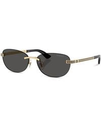 Versace - Oval Sunglasses, 56Mm - Lyst