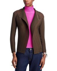 Issey Miyake - Wooly Pleats Jacket - Lyst