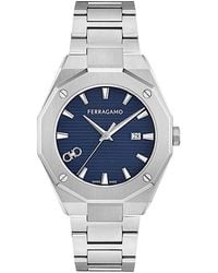 Ferragamo - Edge Bracelet Watch, 40Mm - Lyst