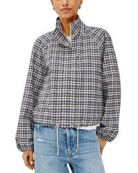 Rails - Blake Stand Collar Drawstring Jacket - Lyst
