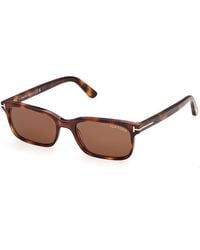 Tom Ford - Rectangular Sunglasses, 52Mm - Lyst