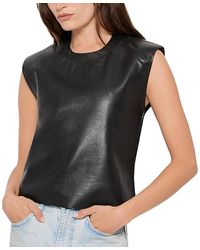 AS by DF - Blaze Recycled Leather Tee - Lyst