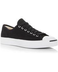 Converse Jack Purcell Low Top Trainers - Black