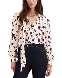 Phase Eight - Paloma Heart Blouse - Lyst
