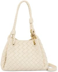 Bottega Veneta - Small Parachute Intrecciato Leather Shoulder Bag - Lyst
