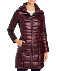 calvin klein petite hooded packable down puffer coat