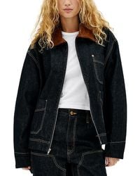 SLVRLAKE Denim - Casey Square Worker Jacket - Lyst