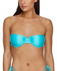 Flirtt Gottex - Satin Touch Underwire Bandeau Bikini Top - Lyst