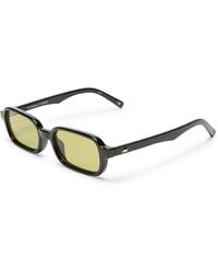 Le Specs - Pilpherer Rectangle Sunglasses, 50Mm - Lyst