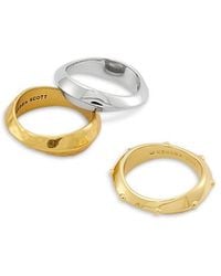 Kendra Scott - Oakland Band Rings, Set Of 3 - Lyst