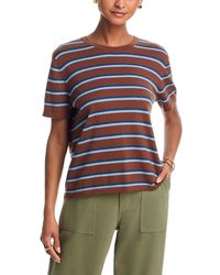Rails - Short Sleeve Striped Tee - Lyst
