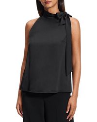 Theory - Side Tie Halter Top - Lyst