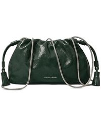 Veronica Beard - Small Crinkle Leather Crossbody - Lyst