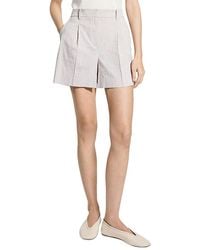 Theory - Fluid Pleated Shorts - Lyst