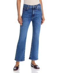 FRAME - The Reboot High Rise Ankle Bootcut Jeans - Lyst