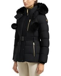 Moose Knuckles - Cambria Shearling Trim Down Jacket - Lyst